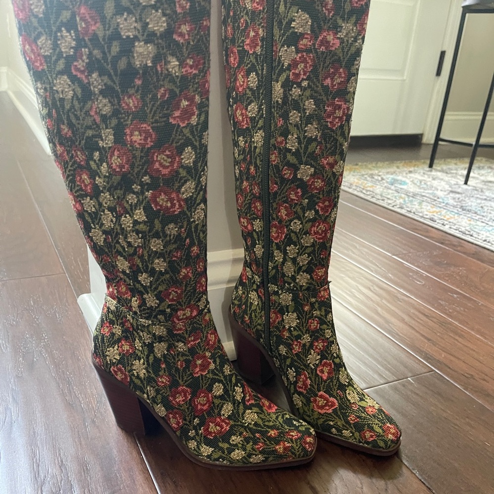 Jessica Simpson Womens Ravyn Zipper Over-The-Knee Boots size 5